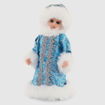 Изображение товара Фигура анимационная Снегурочка Sote Toys в кокошнике с мелодией, 34 см
