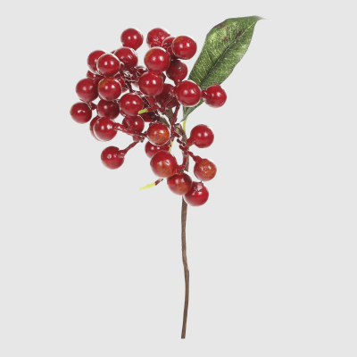 Изображение товара Искусственная веточка с ягодами Конэко-О 5814 мультиколор для декора интерьера