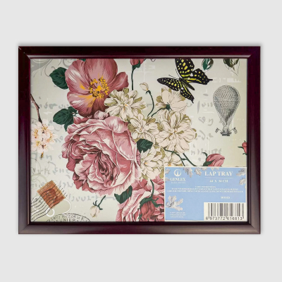 Изображение товара Поднос на подушке Genlex Розы для сервировки дома и подарков