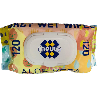 Изображение товара Влажные салфетки Meule Алоэ вера детские 120 шт