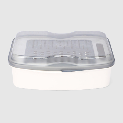Изображение товара Терка Urve Plastic с контейнером и крышкой для кухни и дома Изображение товара Терка Urve Plastic с контейнером и крышкой для кухни и дома