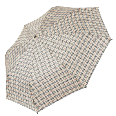 Изображение товара Женский автоматический зонт Fabretti клетка UFQ0016-13 бежевый
