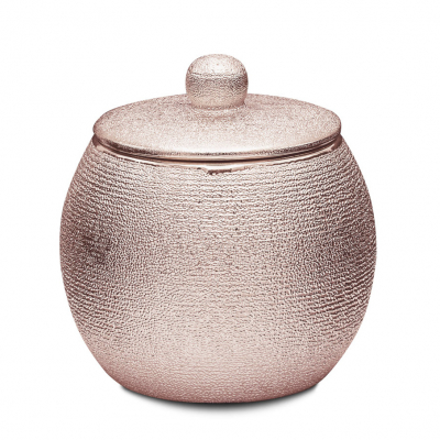 Изображение товара Диспенсер для ватных дисков Ridder Lucida розовый 9,5х9,6х9,5 см