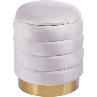 Изображение товара Пуф Glasar с крышкой серый 30х30х35 см стильное мебельное решение Изображение товара Пуф Glasar с крышкой серый 30х30х35 см стильное мебельное решение