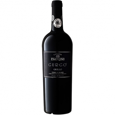 Изображение товара Вино Cantine Paolini Gurgo Grillo Sicilia IGT белое сухое 0,75 л