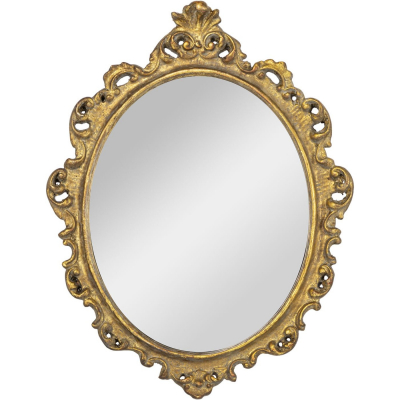 Изображение товара Зеркало настенное Glasar золотистое 27х4х35 см