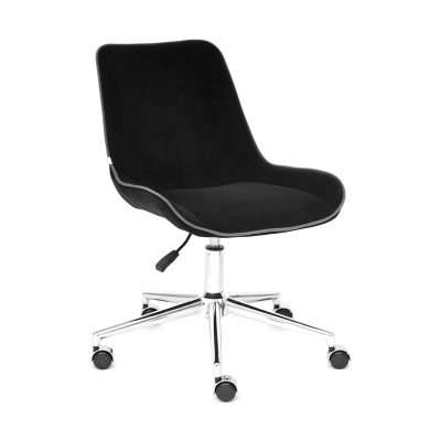 Изображение товара Кресло компьютерное TC флок черный 97х52х40 см