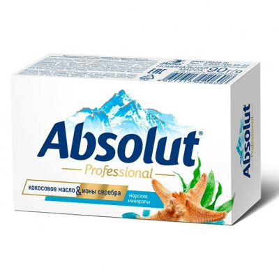 Изображение товара Мыло Absolut Морские минералы 90 Г - натуральное твердое косметическое средство для лица и тела Изображение товара Мыло Absolut Морские минералы 90 Г - натуральное твердое косметическое средство для лица и тела