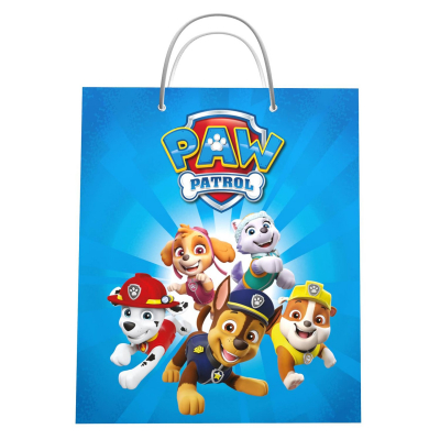 Изображение товара Подарочный пакет ND Play щенячий патруль-2 голубой 33х15х40 см
