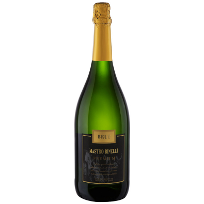 Изображение товара Игристое белое вино Mastro Binelli Premium Brut 1,5 л