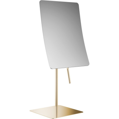 Изображение товара Косметическое зеркало Boheme Q золотое 18х15,2х39,5 см