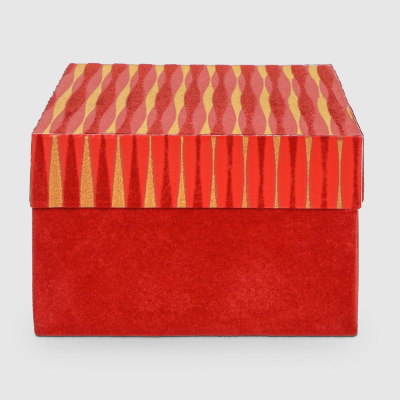 Изображение товара Большая квадратная подарочная коробка Mercury Tableware красная