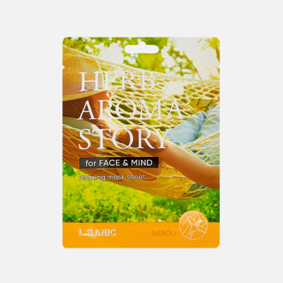 Изображение товара Тканевая маска для лица с экстрактом нероли и маслами цветов 25 мл