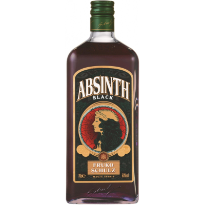 Изображение товара Абсент Fruko Schulz Absinth Black 0.7 л - крепкий напиток из Чехии