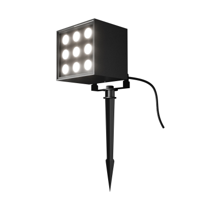 Изображение товара Уличный грунтовый светильник Maytoni O309FL-L18B3K, LED, графит, влагозащита IP65