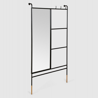 Изображение товара Напольное зеркало Art Champ 91х15х172 см черное современное