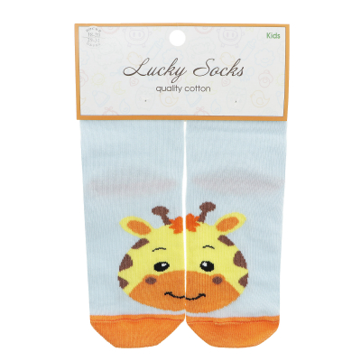 Изображение товара Детские носки Lucky Socks НДГ-0172 светло-голубые