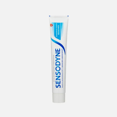 Изображение товара Зубная паста Sensodyne Ежедневная защита мягкая мята 75 мл для чувствительных зубов профилактика Изображение товара Зубная паста Sensodyne Ежедневная защита мягкая мята 75 мл для чувствительных зубов профилактика