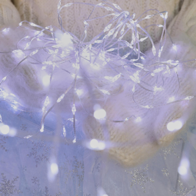 Изображение товара Электрогирлянда занавес 1440 LED белый IP44 для внутреннего использования