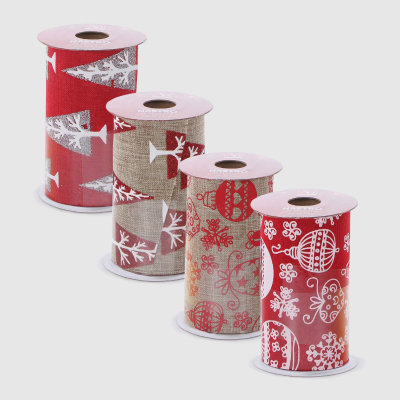 Изображение товара Новогодняя декоративная лента Ad trend 10х270 см ассортимент Изображение товара Новогодняя декоративная лента Ad trend 10х270 см ассортимент