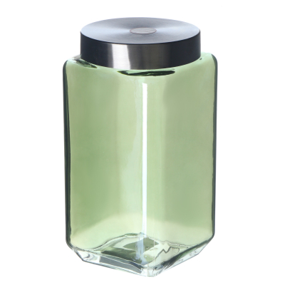 Изображение товара Банка для продуктов 2000 мл Zeller стеклянная с металлической крышкой Германия