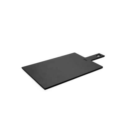 Изображение товара Разделочная доска Woll с ручкой 49x25 см черного цвета