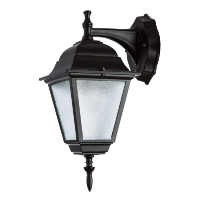 Изображение товара Уличный настенный светильник Arte Lamp Bremen A1012AL-1BK металл и стекло IP44 Изображение товара Уличный настенный светильник Arte Lamp Bremen A1012AL-1BK металл и стекло IP44