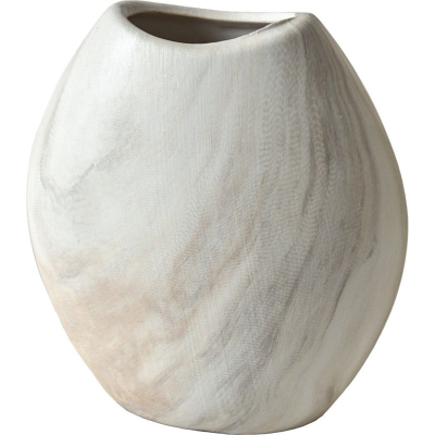 Изображение товара Ваза Glasar 14х7х16 см из керамики бежевого цвета