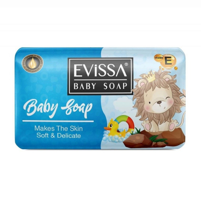 Изображение товара Детское синее туалетное мыло Evissa 90 г безопасное для нежной кожи Изображение товара Детское синее туалетное мыло Evissa 90 г безопасное для нежной кожи