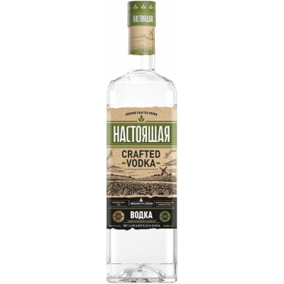 Изображение товара Водка Настоящая Крафтовая 40%, 0,7 л