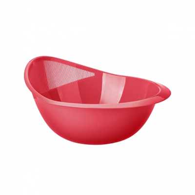 Изображение товара Миска-дуршлаг Phibo 2-в-1 из полипропилена для кухни легко моется в посудомоечной машине