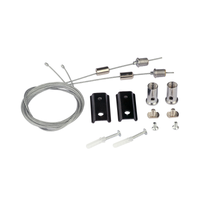 Изображение товара Подвесная система Vitaluce 20 ММ черная - современное освещение для интерьера