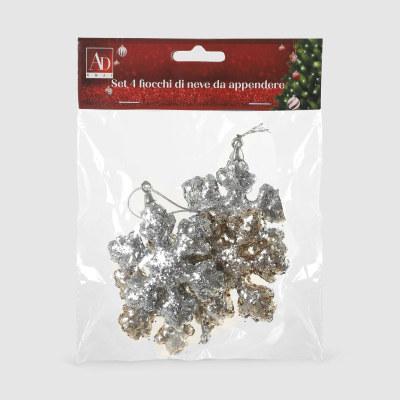 Изображение товара Набор новогодних украшений Ad trend NY 7 см 4 шт