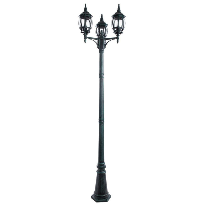 Изображение товара Садово-парковый светильник Arte Lamp Atlanta A1047PA-3BG