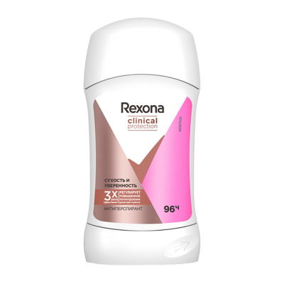 Изображение товара Дезодорант-антиперспирант Rexona Сухость и увлажнение 40 мл для женщин