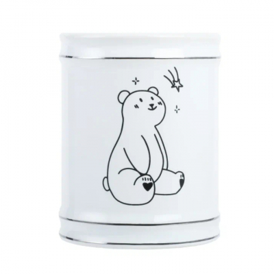 Изображение товара Стакан Fixsen Teddy FX-600-3 из керамики для зубных щеток