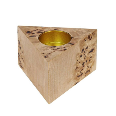 Изображение товара Подсвечник Glasar 11x9x6 см коричневый из МДФ стекла и тополя Изображение товара Подсвечник Glasar 11x9x6 см коричневый из МДФ стекла и тополя