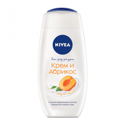 Изображение товара Гель-уход для душа Крем абрикос 250 мл Nivea