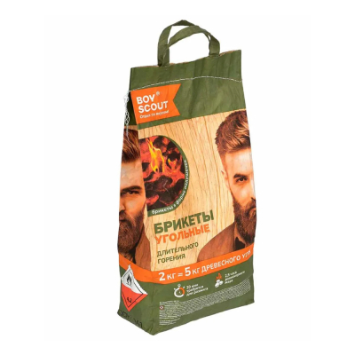 Изображение товара Уголь BOYSCOUT подушечки для барбекю 2 кг