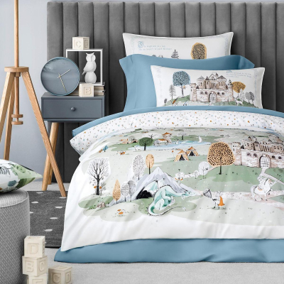 Изображение товара Комплект постельного белья Kids by Togas Касслер белый подростковый 4 предмета Изображение товара Комплект постельного белья Kids by Togas Касслер белый подростковый 4 предмета