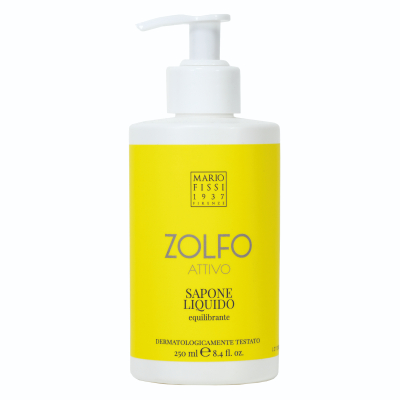Изображение товара Жидкое мыло Mario Fissi 1937 Funzioniale Zolfo Attivo 250 мл для тела Изображение товара Жидкое мыло Mario Fissi 1937 Funzioniale Zolfo Attivo 250 мл для тела