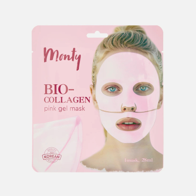 Изображение товара Маска для лица Monty Био-коллаген гелевая для всех типов кожи 28 мл Изображение товара Маска для лица Monty Био-коллаген гелевая для всех типов кожи 28 мл