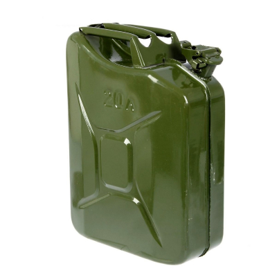 Изображение товара Металлическая канистра Cleancar 20 л для топлива надежная и долговечная