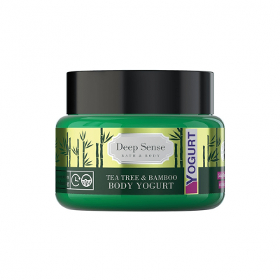 Изображение товара Крем-йогурт для тела Deep Sense чайное дерево и бамбук 250 мл