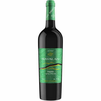 Изображение товара Вино белое сухое "Savalan" Viognier Dry 0,75 л