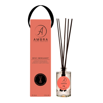 Изображение товара Аромадиффузор Ambra Spicy Bergamot 50 мл с пряным ароматом, Россия Изображение товара Аромадиффузор Ambra Spicy Bergamot 50 мл с пряным ароматом, Россия