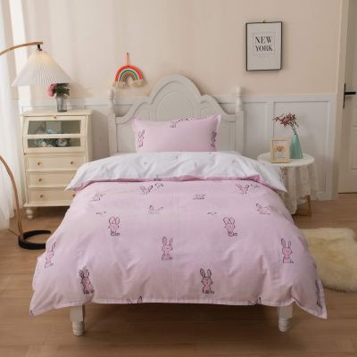Изображение товара Постельный комплект Sofi De Marko зайчонок розовый Полуторный