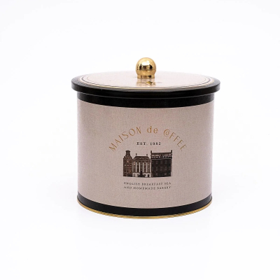 Изображение товара Емкость Evle linen texture er1467f металлическая банка объем 3.5 литра