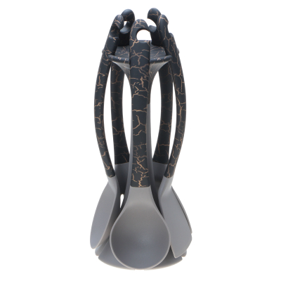 Изображение товара Набор кухонных принадлежностей Ownland 6 предметов черный Изображение товара Набор кухонных принадлежностей Ownland 6 предметов черный