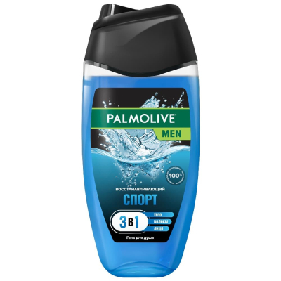 Изображение товара Гель для душа Palmolive MEN Спорт Восстанавливающий 250 мл Изображение товара Гель для душа Palmolive MEN Спорт Восстанавливающий 250 мл